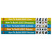 How to Build LEGO Series 5 Books Collection Set by Nate Dias Cars, Animals - The Book Bundle