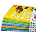 How to Build LEGO Series 5 Books Collection Set by Nate Dias Cars, Animals - The Book Bundle