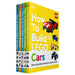 How to Build LEGO Series 5 Books Collection Set by Nate Dias Cars, Animals - The Book Bundle
