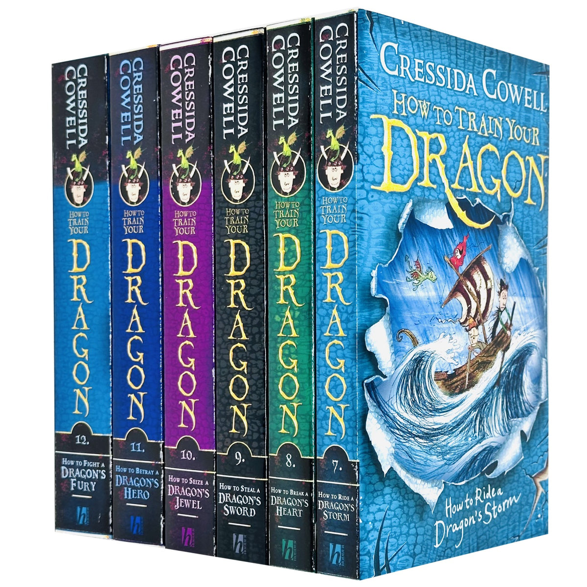 How to Train Your Dragon 6 Books Collection Set By Cressida