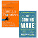 Michael Bhaskar Collection 2 Books Set Human Frontiers, Coming Wave NEW - The Book Bundle