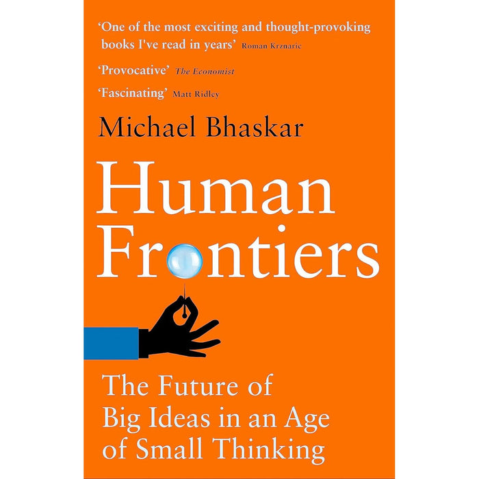 Michael Bhaskar Collection 2 Books Set Human Frontiers, Coming Wave NEW - The Book Bundle