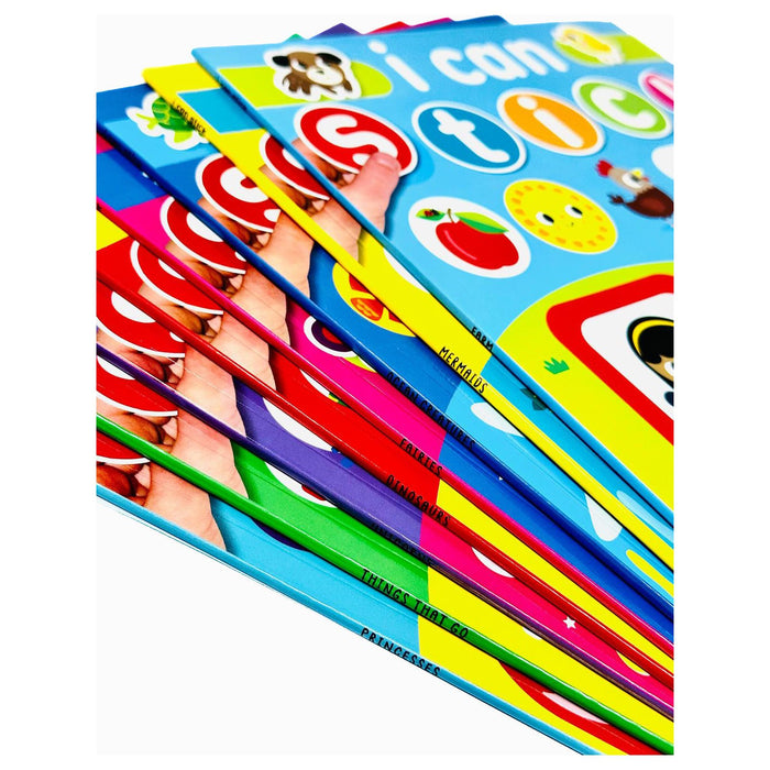 I Can Stick Collection 8 Books Set By Make Believe Ideas (Princesses) - The Book Bundle