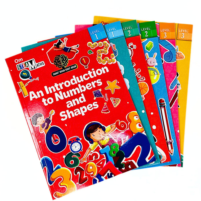 My First MATHS Library set of 6 Book Collection Set by Shweta Sinha ...