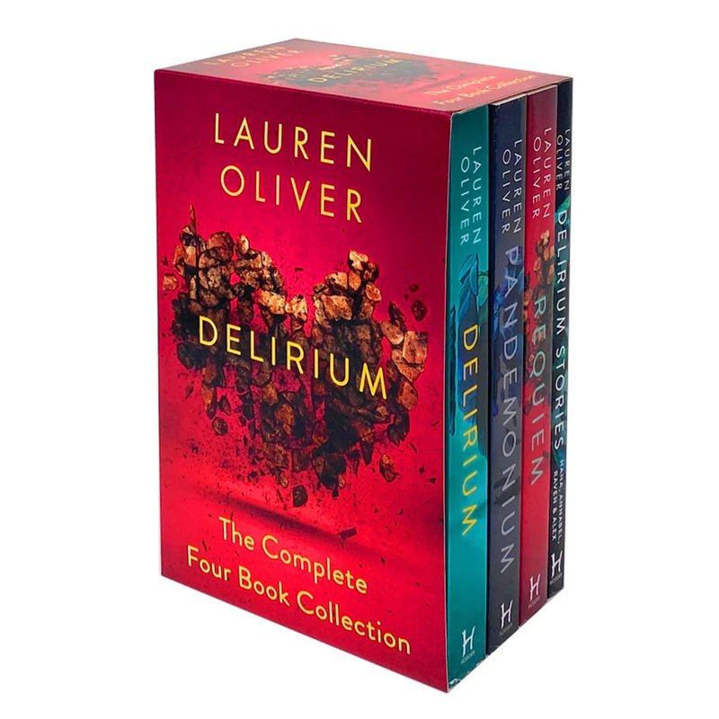 Delirium Series 4 Books Collection Box Set by Lauren Oliver - Fiction - Paperback