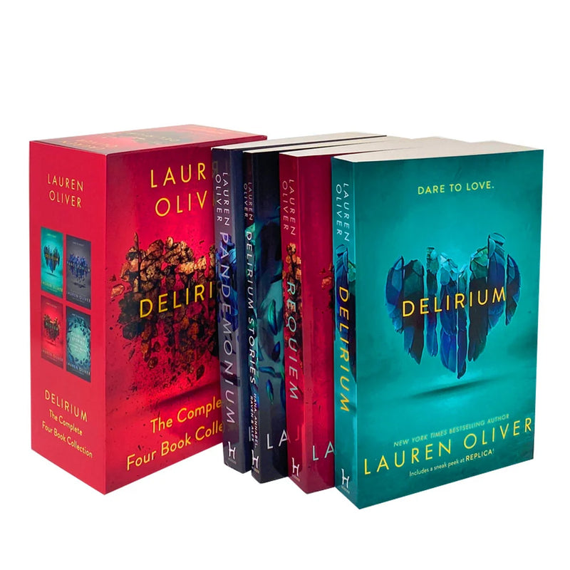 Delirium Series 4 Books Collection Box Set by Lauren Oliver - Fiction - Paperback