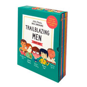 Collection of five hardcover Little People, Big Dreams Trailblazing Men books by Maria Isabel Sanchez Vegara, featuring Muhammad Ali.