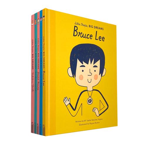 Little People, Big Dreams Trailblazing Men 5 Books Collection Box Gift Set - The Book Bundle