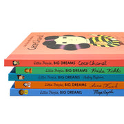 Collection of five inspiring children's books by Lisbeth Kaiser and Maria Isabel Sanchez Vegara from Frances Lincoln, featuring artwork and titles.