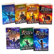 Percy Jackson Collection 7 Books Set By Rick Riordan (Lightning Thief, Sea of Monsters) - The Book Bundle