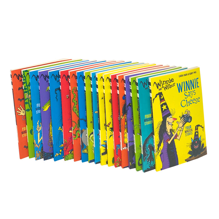 Winnie And Wilbur 18 Book Set Paperback Collection Box Bundle