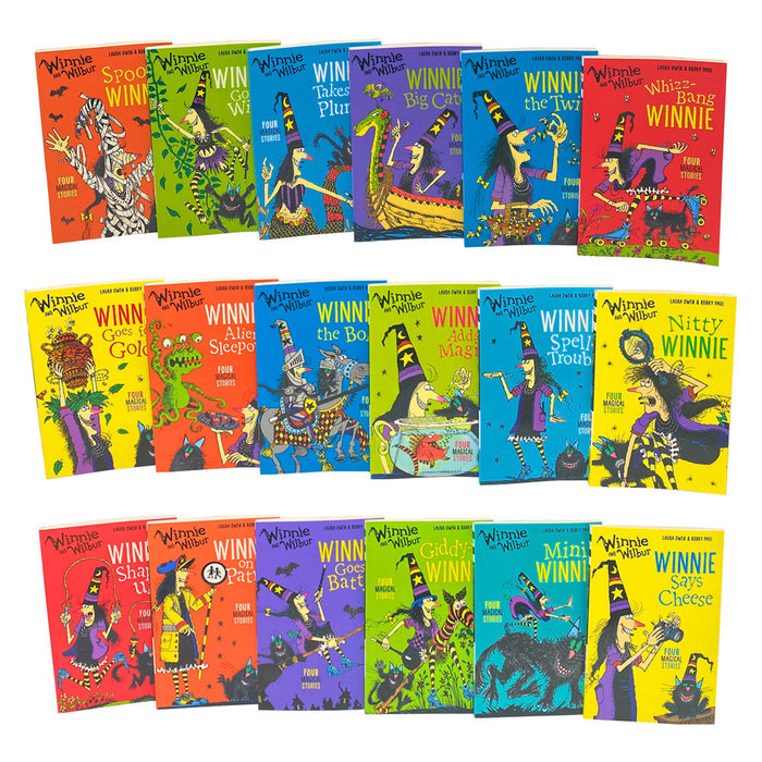 Winnie and Wilbur 18 Magical Fiction Books Collection Box Set