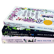 India Holton 3-book set from Penguin Ltd featuring The Wisteria Society of Lady Scoundrels, The Secret Service of Tea and Treason.