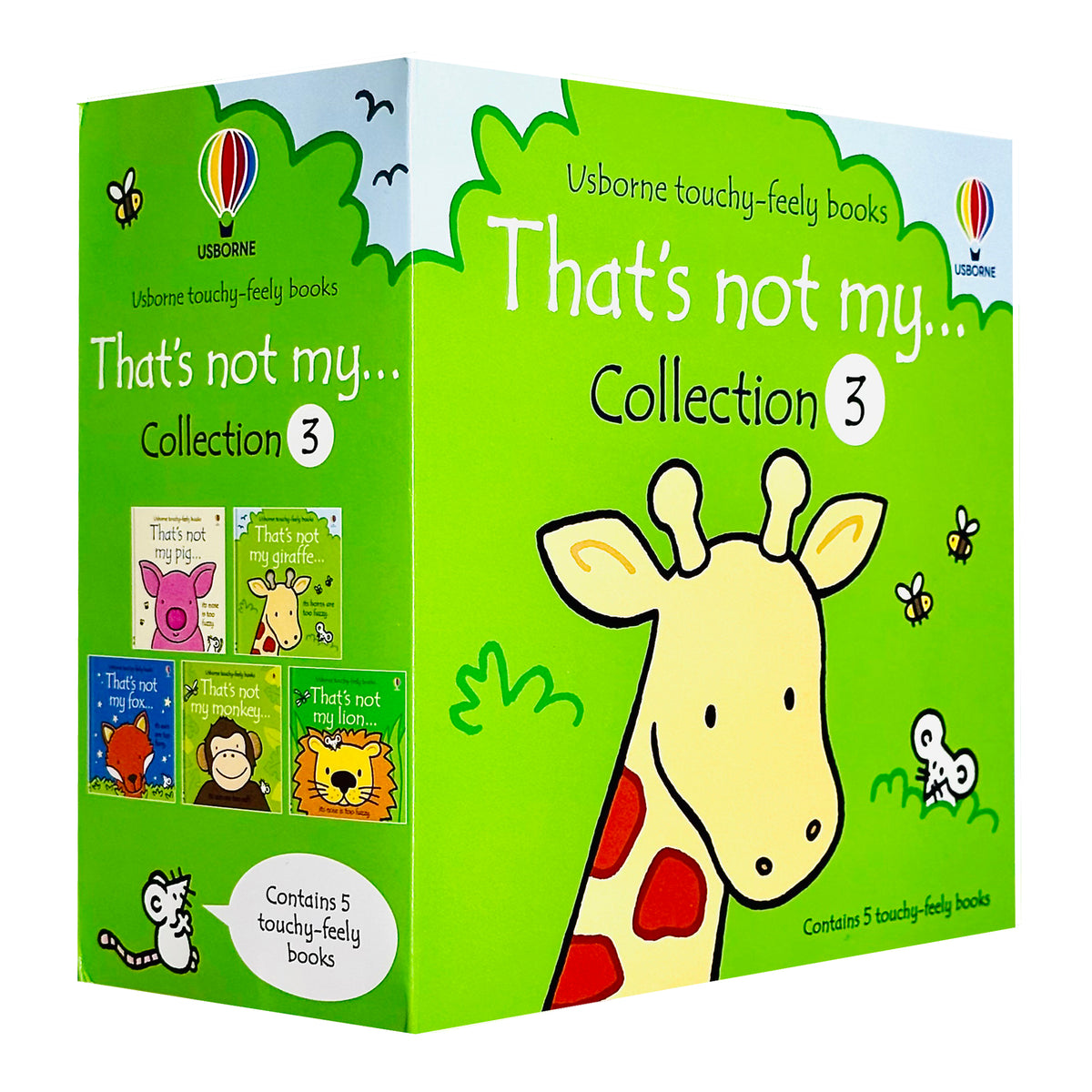 Those Books Usborne touchy-feely Books That's Not my... Collection 3: 5 Books Set ...