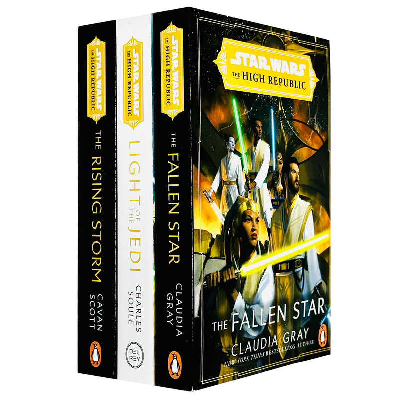 Star Wars: The High Republic Series 3 Books Collection Set (Light of the Jedi, Rising Storm & Fallen Star) - The Book Bundle