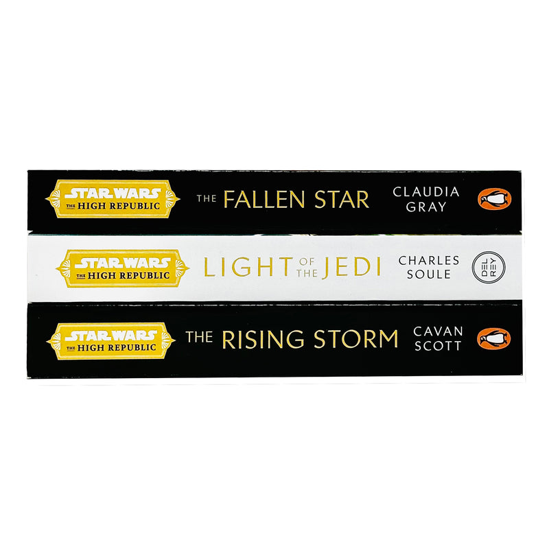 Star Wars: The High Republic Series 3 Books Collection Set (Light of the Jedi, Rising Storm & Fallen Star) - The Book Bundle