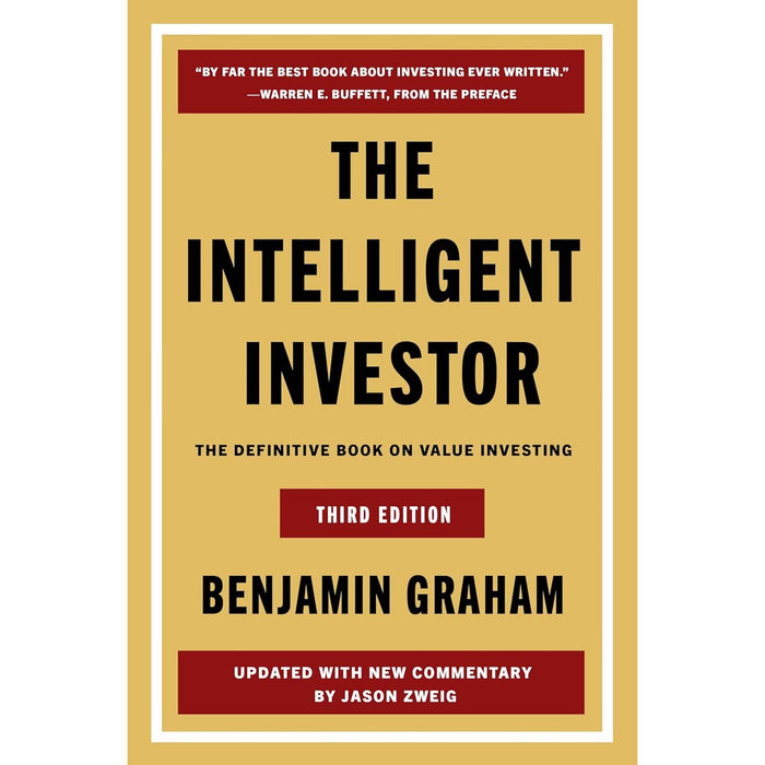 The Intelligent Investor, Psychology of Money, One Up on Wall Street 3 Books Collection Set - The Book Bundle