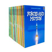 Set of 60 educational books on history, science, geography, and nature by Jasmine Brooke, published by Fox Eye Publishing.