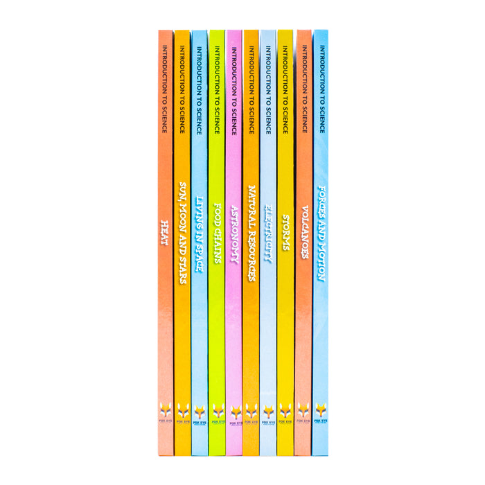 Children Introduction To Science For Beginners (Series 1) 10 Hardback Books Collection Set (Astronomy, Electricity, Food Chains)