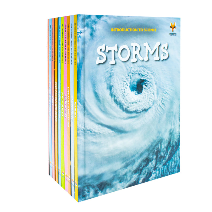 Children Introduction To Science For Beginners (Series 1) 10 Hardback Books Collection Set (Astronomy, Electricity, Food Chains)