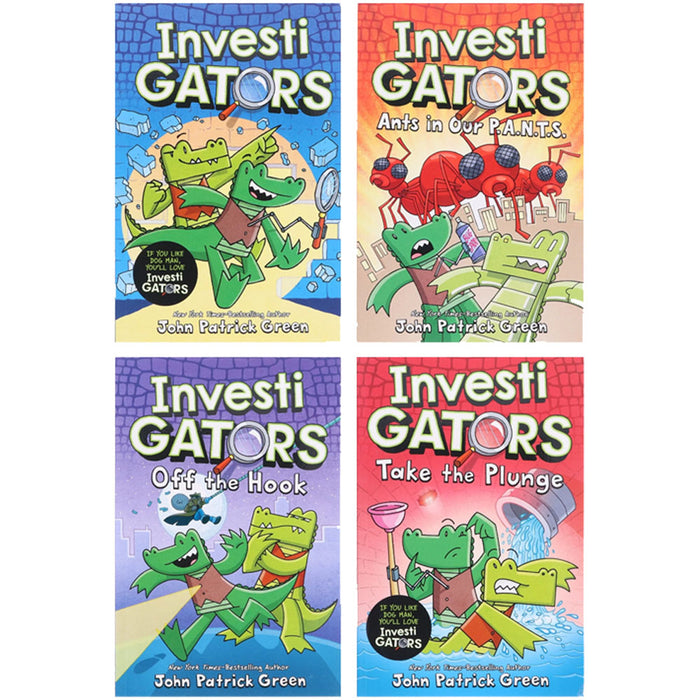 Investigators Series 4 Books Collection Set By John Patrick Green - The Book Bundle