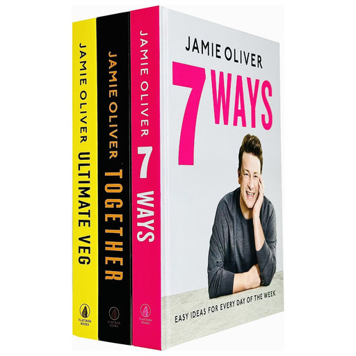 Jamie Oliver Collection 3 Books Set (Together Memorable Meals Made Easy, Veg Easy & Delicious Meals for Everyone) - The Book Bundle