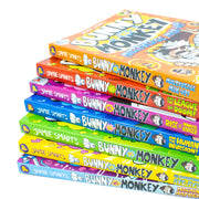 Bunny vs Monkey 7 Books Collection Set By Jamie Smart (Bunny vs Monkey) - The Book Bundle
