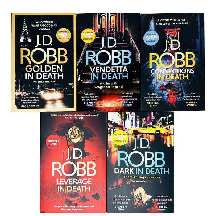 Jd Robb Death Series 10- Books 46-50: 5 Books Collection Set - The Book Bundle