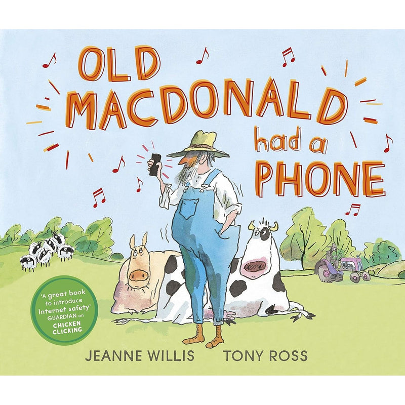 Jeanne Willis Collection 4 Books Set (Troll Stinks!, Goldilocks, Chicken Clicking & Old Macdonald Had a Phone) - The Book Bundle