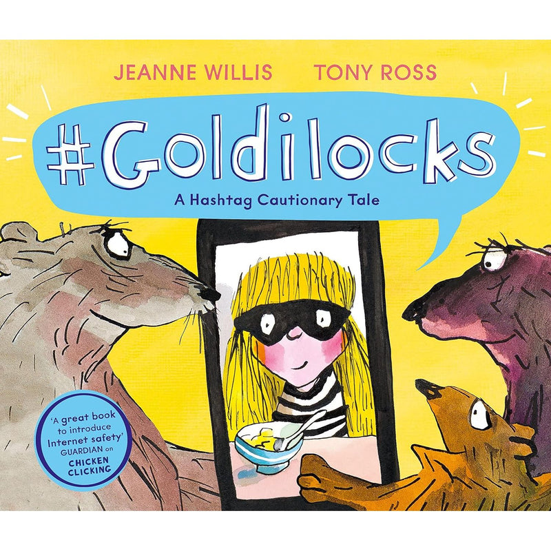 Jeanne Willis Collection 4 Books Set (Troll Stinks!, Goldilocks, Chicken Clicking & Old Macdonald Had a Phone) - The Book Bundle
