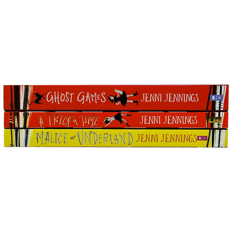 Malice's Adventures in Underland Series 3 Books Set by Jenni Jennings (Trick Time) - The Book Bundle