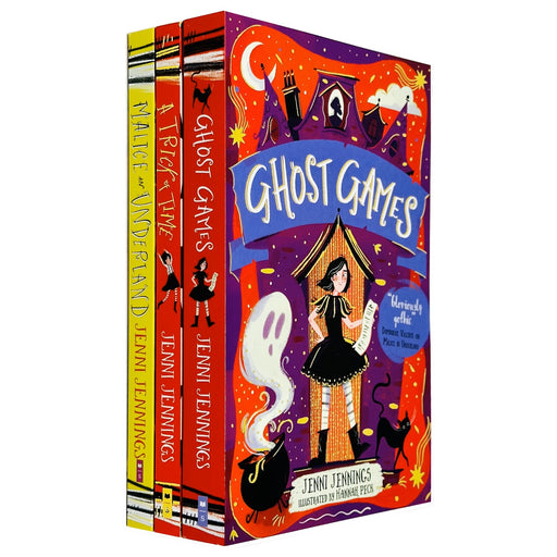 Malice's Adventures in Underland Series 3 Books Set by Jenni Jennings (Trick Time) - The Book Bundle
