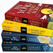 Legends of the Condor Heroes Series 4 Books Collection Set By Jin Yong - The Book Bundle