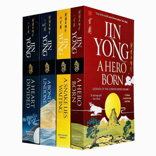 Legends of the Condor Heroes Series 4 Books Collection Set By Jin Yong - The Book Bundle