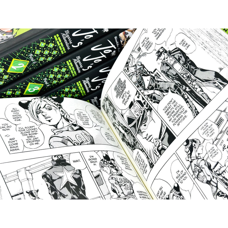 JoJo's Bizarre Adventure: Part 6 - Stone Ocean 5 Books Collection Set (Vol 1-5) - The Book Bundle