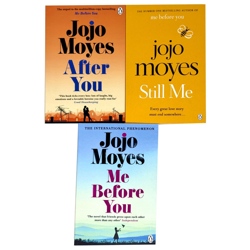 Jojo Moyes 3 Books Collection Set (Still Me, Me Before You & After You) - The Book Bundle