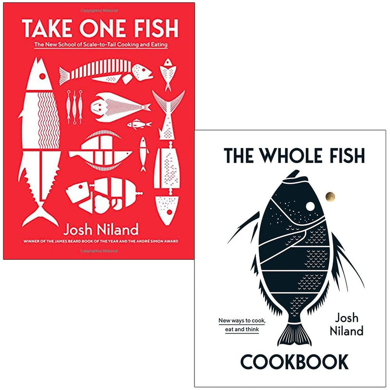 Josh Niland Collection 2 Books Set Take One Fish, Whole Fish Cookbook