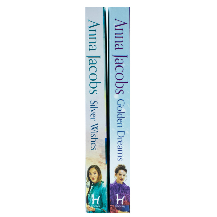 Anna Jacobs Jubilee Lake Series 2 Books Collection Set (Silver Wishes & Golden Dreams) - The Book Bundle