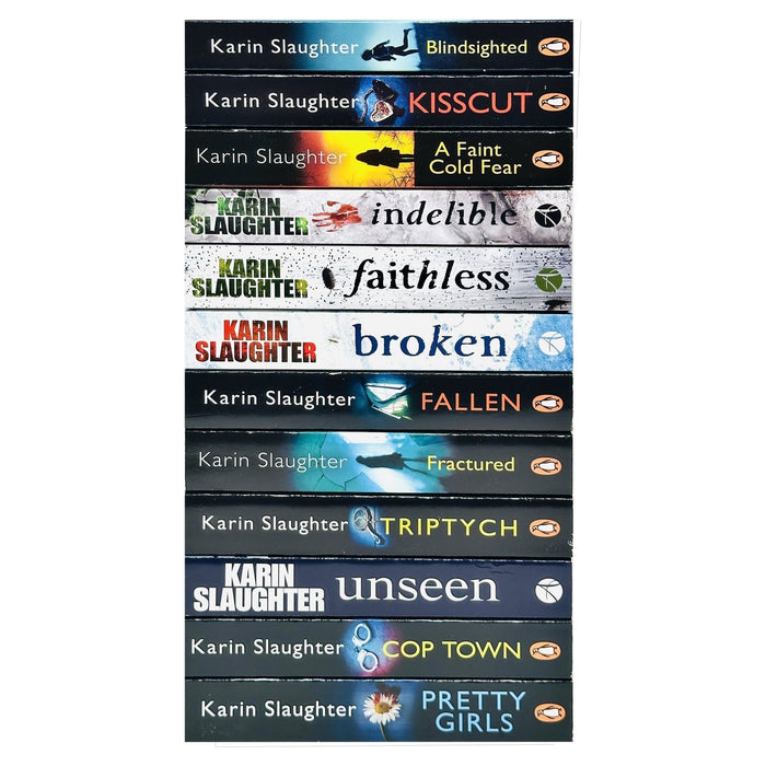 Karin Slaughter Will Trent and Grant County Series 12 Books Collection Set - The Book Bundle