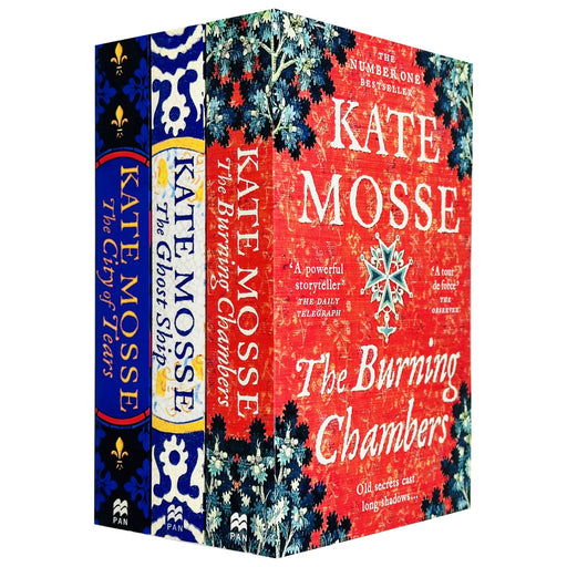 The Joubert Family Chronicles Collection 3 Books Set By Kate Mosse (The City of Tears, The Burning Chambers & The Ghost Ship) - The Book Bundle
