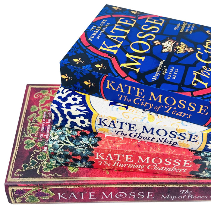 The Joubert Family Chronicles 4 Books Collection Set By Kate Mosse The Map of Bones (HB) - The Book Bundle