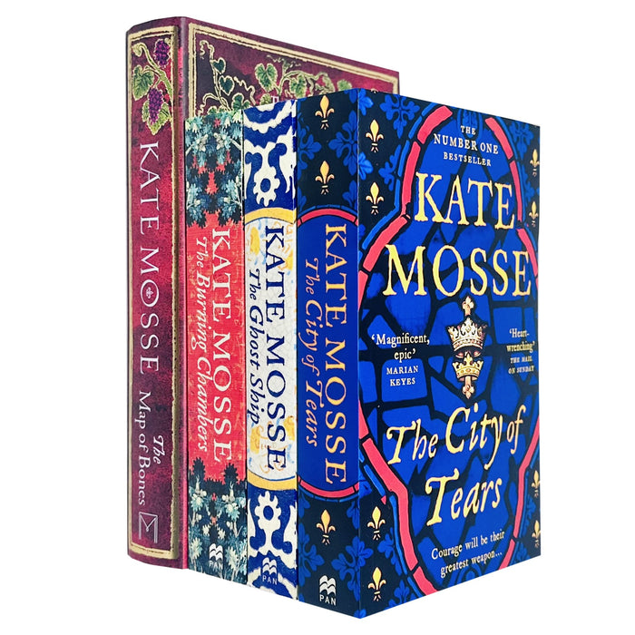 The Joubert Family Chronicles 4 Books Collection Set By Kate Mosse The Map of Bones (HB) - The Book Bundle