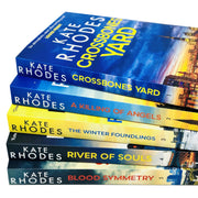 Alice Quentin Series Collection 5 Books Set By Kate Rhodes (Crossbones Yard, A Killing of Angels, The Winter Foundlings, River of Souls, Blood Symmetry) - The Book Bundle