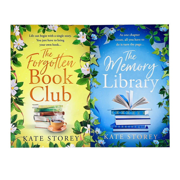 Kate Storey Collection 2 Books Set (Memory Library, Forgotten Book Club) - The Book Bundle