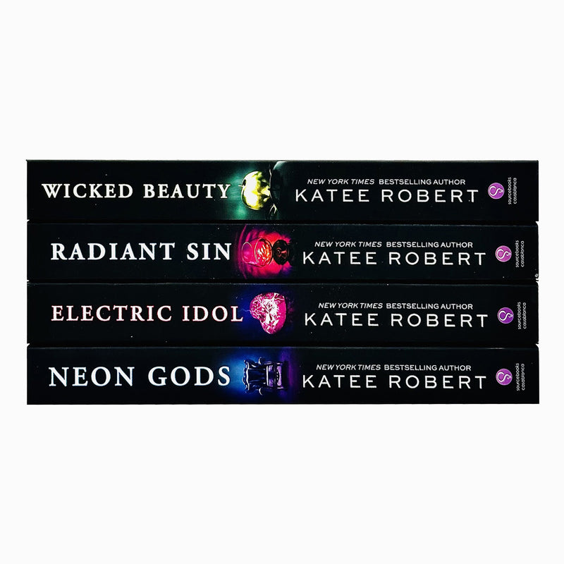 Katee Robert Dark Olympus Series 4 Books Set (Neon Gods, Electric Idol, Wicked Beauty, Radiant Sin) - The Book Bundle