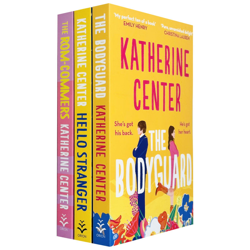 Katherine Center 3 books Set(The Rom-Commers,Hello Stranger,The Bodyguard) - The Book Bundle