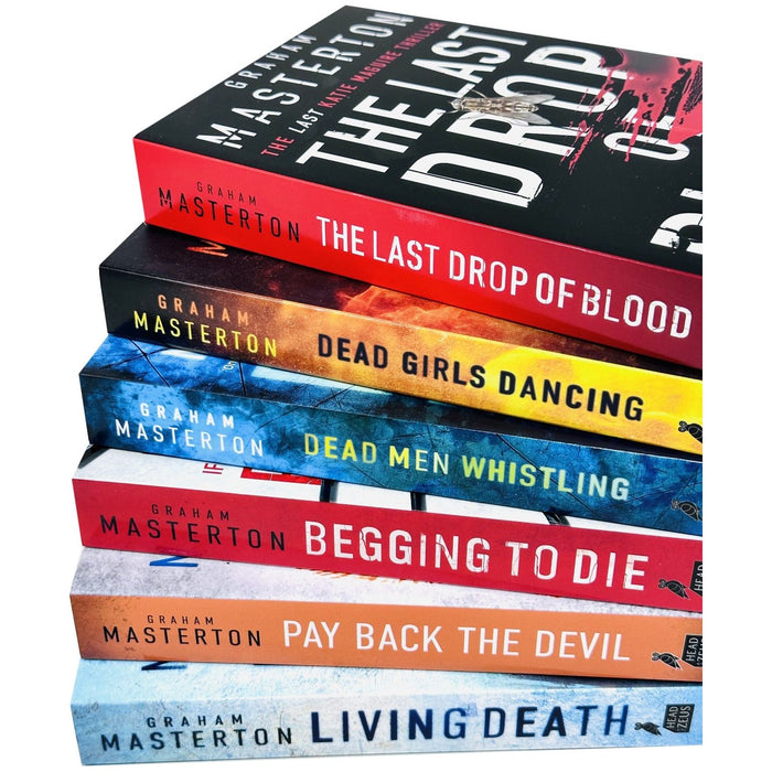 Katie Maguire Series 7-12: 6 Books Collection Set By Graham Masterton (The Last Drop of Blood) - The Book Bundle