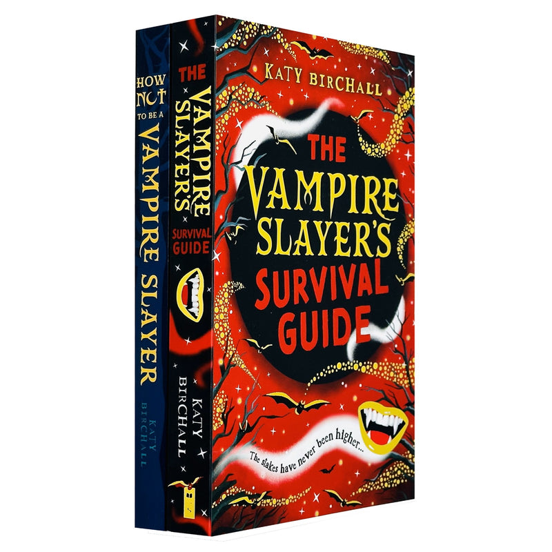 Katy Birchall 2 Books Set(How Not To Be A Vampire Slayer,The Vampire Slayer's Survival Guide) - The Book Bundle