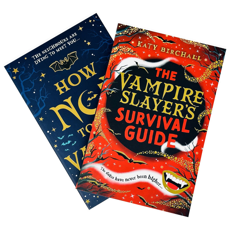 Katy Birchall 2 Books Set(How Not To Be A Vampire Slayer,The Vampire Slayer's Survival Guide) - The Book Bundle