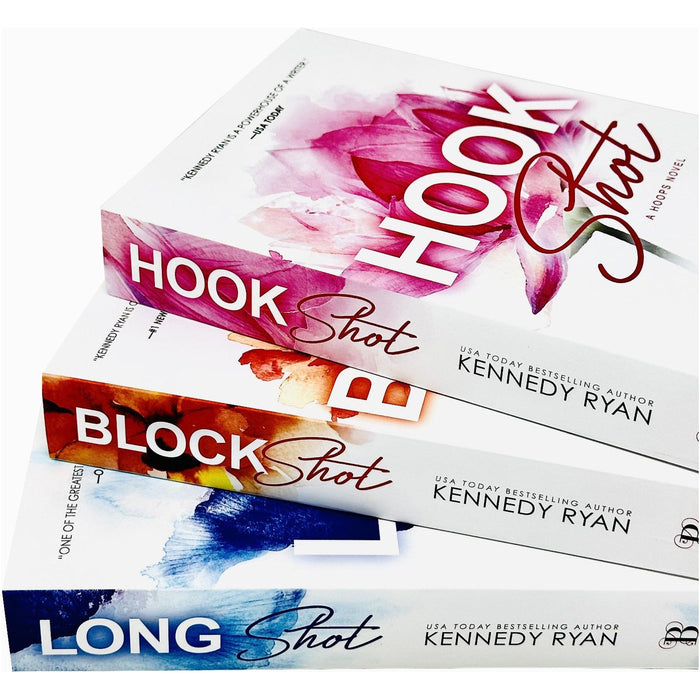 HOOPS Series 3 Books Collection Set (Long Shot, Block Shot & Hook Shot) - The Book Bundle